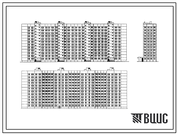 Фасады Типовой проект П31/12  12-ти этажный 190-квартирный панельный жилой дом состоящего из 2-х блок-секций П30-1/12 и П30-6/12 для строительства в г. Москве